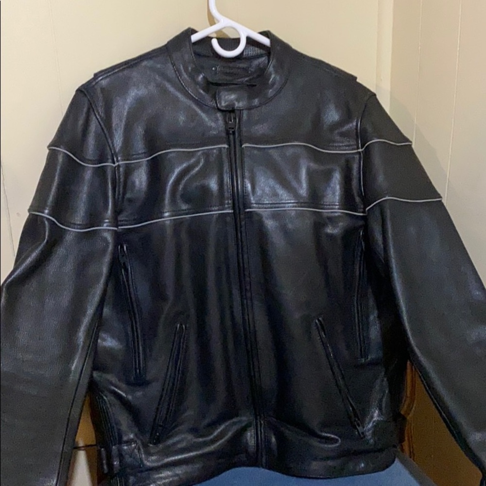 Men’s leather jacket
